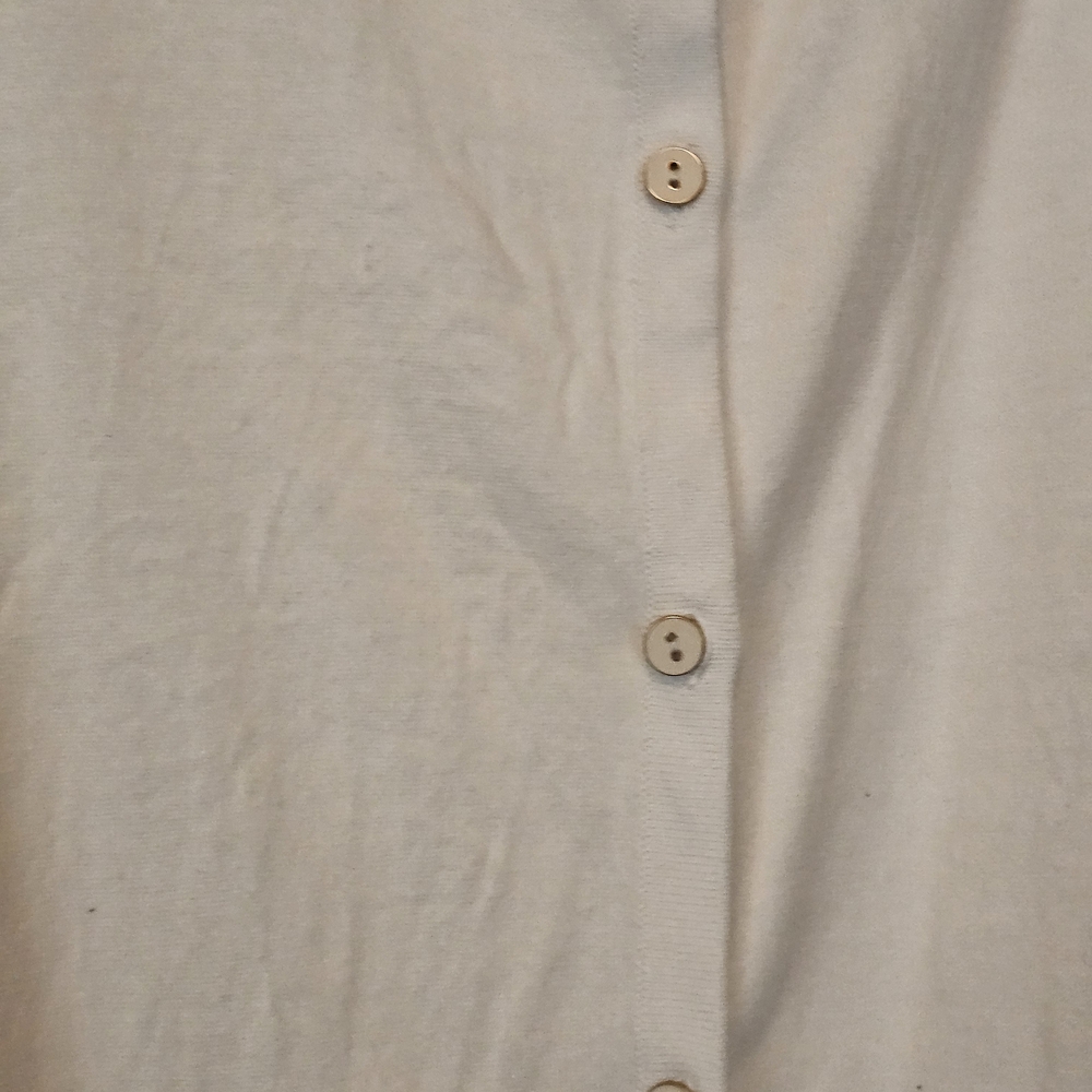 Talbots White Button-Down Shirt - Picture 2 of 10